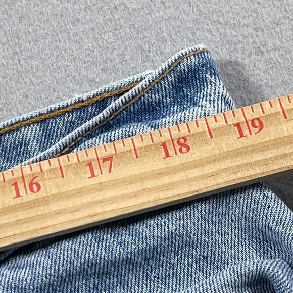 Levi’s 550 Jeans Men 38x32 Relaxed Fit Light Wash Made in USA Denim‎ Tag 40x32 - Picture 9 of 13